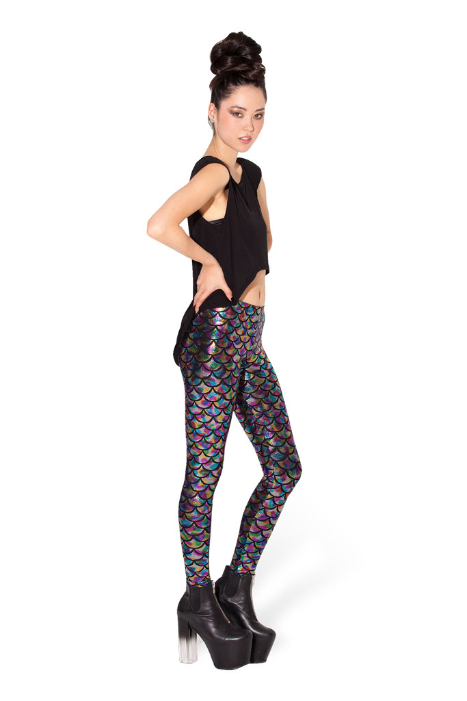 F33080   MERMAID JELLYBEAN LEGGINGS